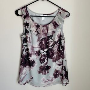 LOFT sleeveless blouse